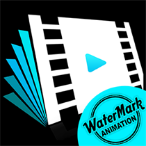 Animated Watermark on Video logo