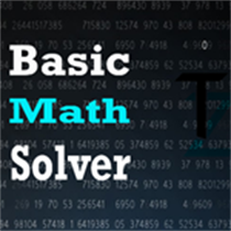 Basic Math Solver logo