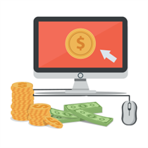 Build an online course and earn money logo