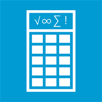 Calculator + logo