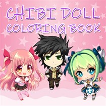 Chibi Doll Coloring Book logo