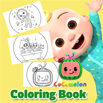 CoCo Baby Melon Coloring Book logo