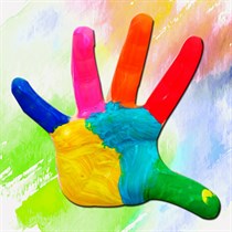 Coloring and drawing pages for kids logo