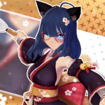 Cute virtual assistant logo