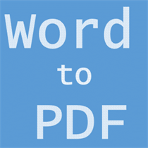 Docx to PDF converter logo