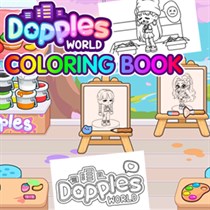 Dopples World Coloring Book logo