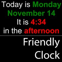 Friendly Clock logo