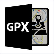 GPX viewer and recorder logo
