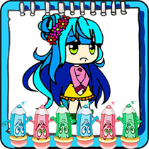 Gacha Life Coloring Book for All Ages logo