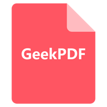 GeekPDF - Convert PDF To Doc logo