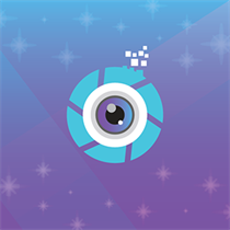 Giltter and Pixel Effects Photo Edito logo