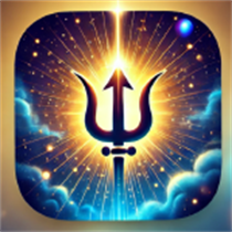 God Wallpaper 4k logo