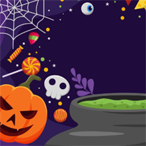 Halloween & Christmas Coloring Book logo