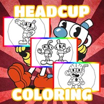 Head Cup Coloring Book logo