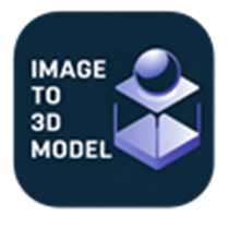 Image to 3d model logo