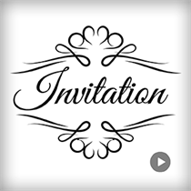 Invitation Maker, Card Design - Video Invitation logo