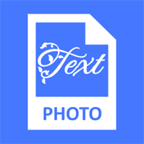 Photo & Text logo
