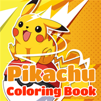 Pikachu Coloring Book logo