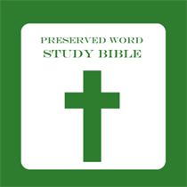 Preserved word study Bible logo