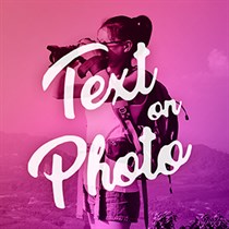 Text On Photos logo