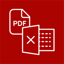 XLS to PDF logo