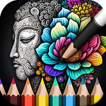 Zen: Coloring book for adults logo