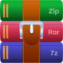 Zip Unzip - rar,&7z compression logo
