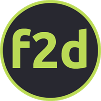 f2d logo