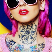 tattoo My photo with My Name logo