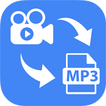 video to mp3 audio logo